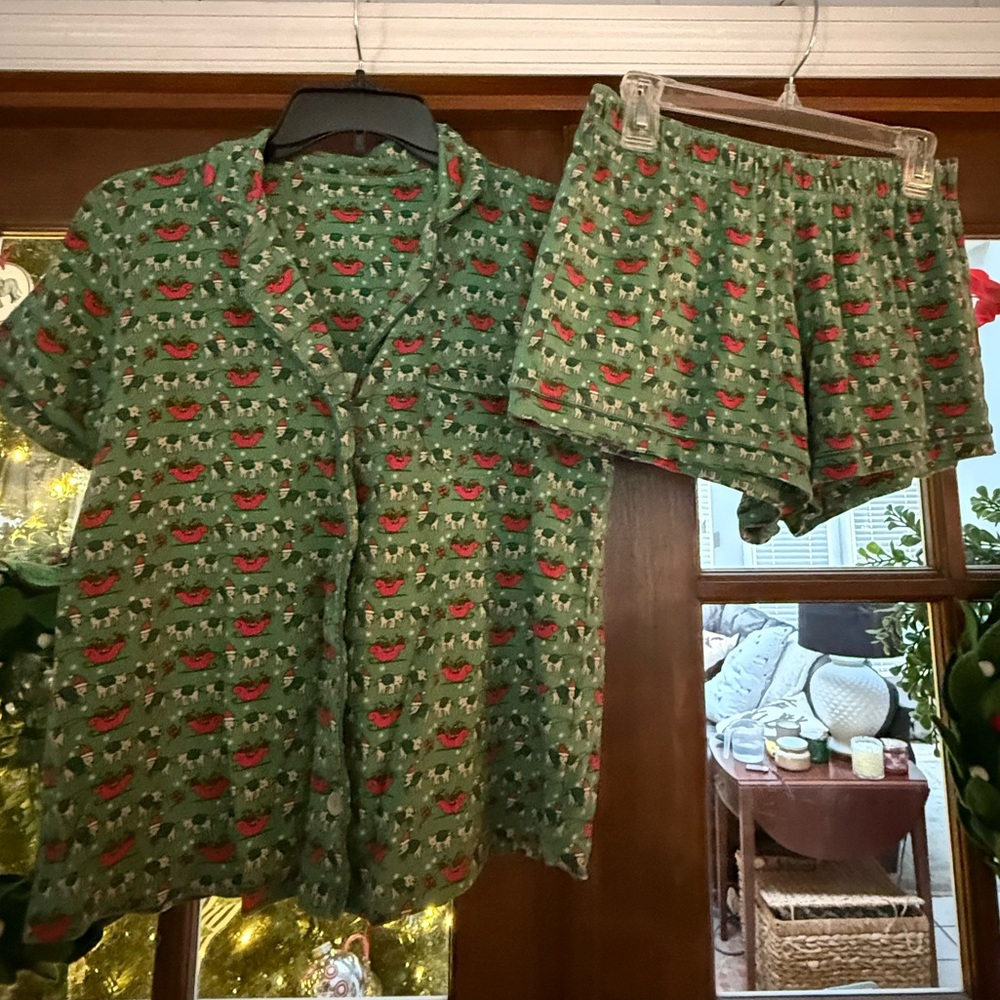 Roller Rabbit Christmas Pjs sz M